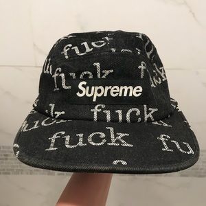 “fuck” supreme hat